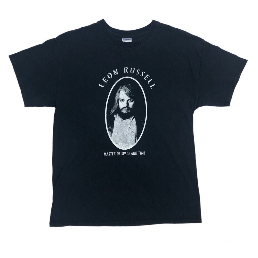 Leon Russell Master of Space and Time Musician Rock Country T-Shirt Size Medium